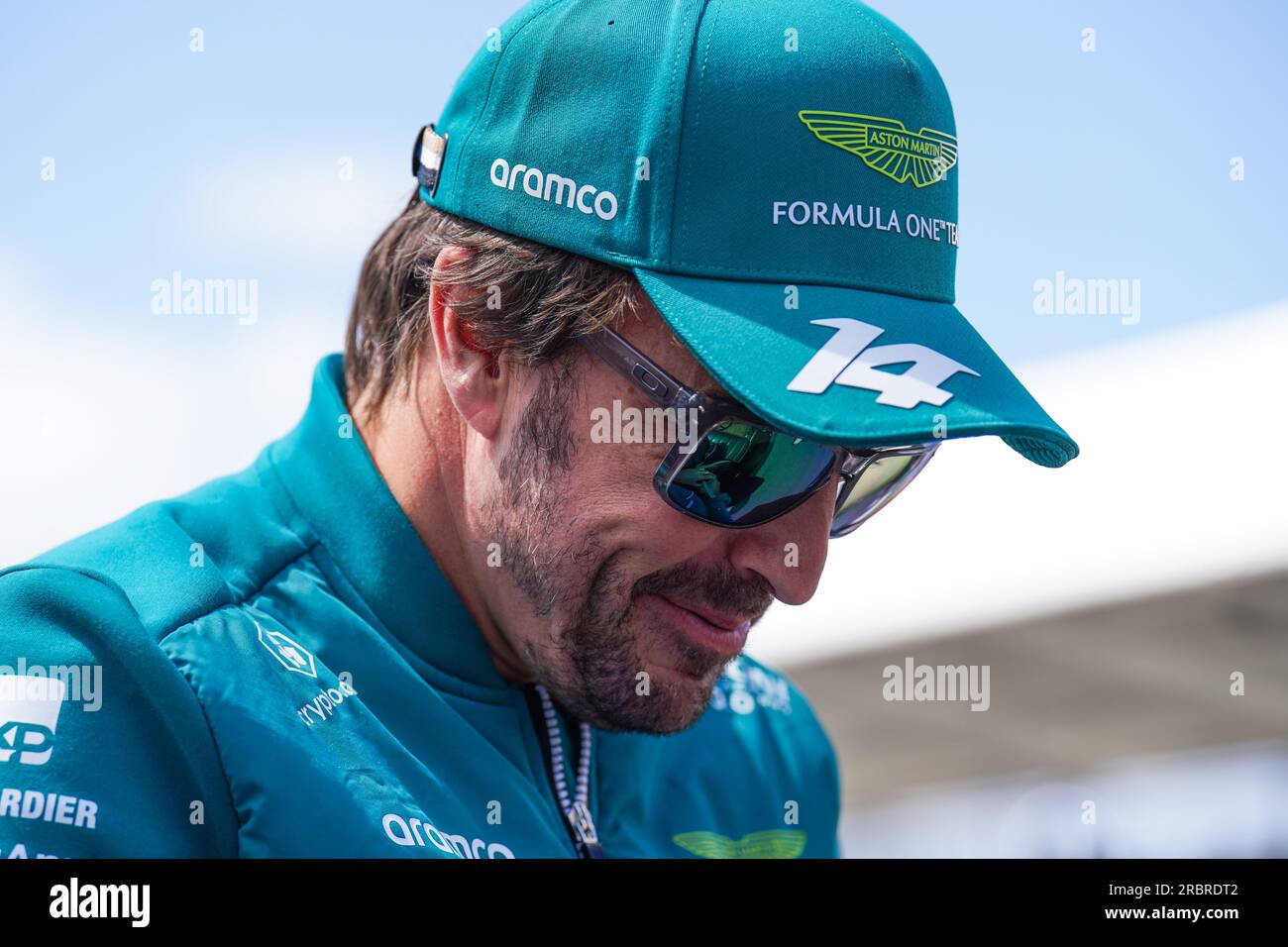 Fernando Alonso 14 (SPA), Aston Martin AMR-23 driver parade during the ...