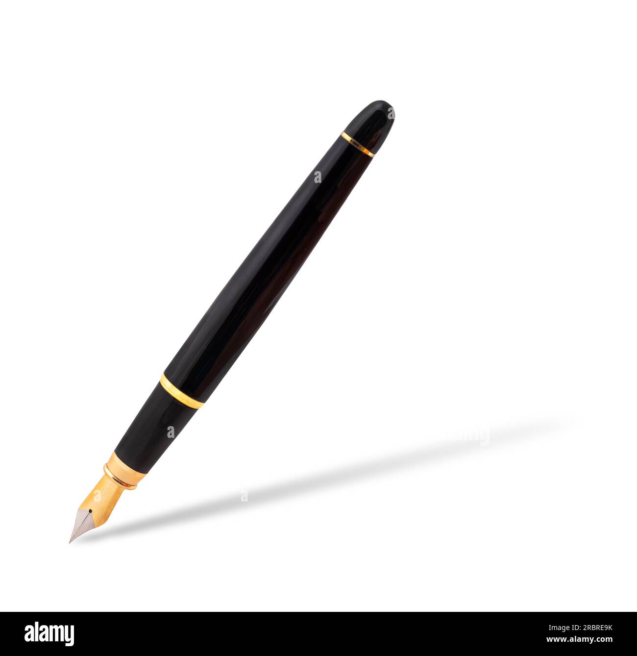 Fountain pen  isolated on white background Stock Photo
