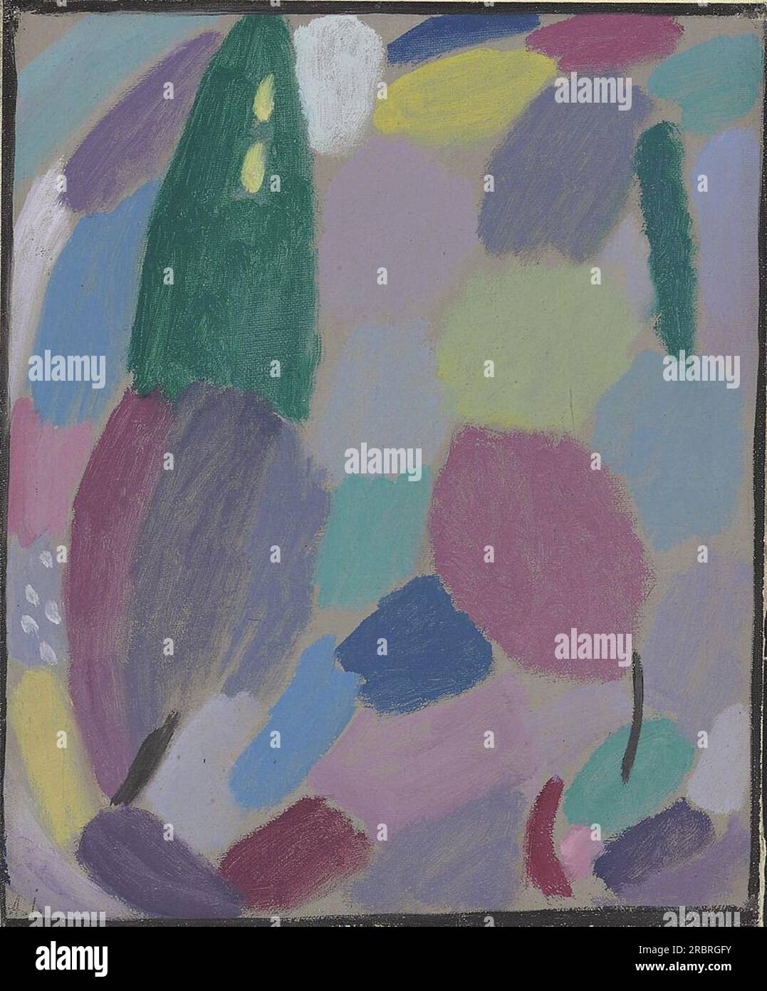 Variation: Träumerei 1916 by Alexej von Jawlensky Stock Photo - Alamy