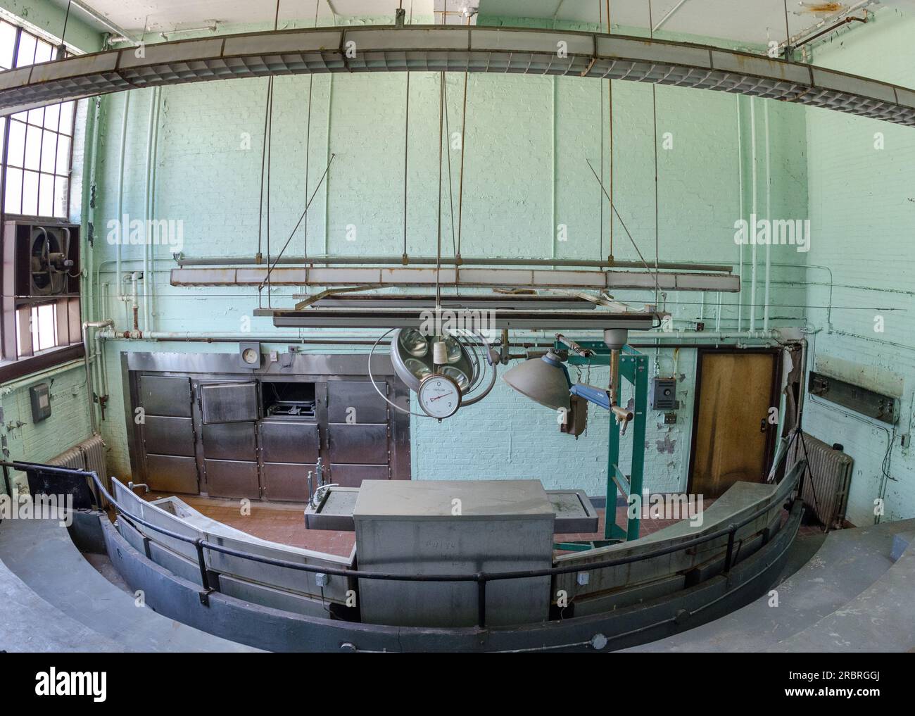 Autopsy theater at St. Elizabeths mental hospital in Washington DC Stock Photo