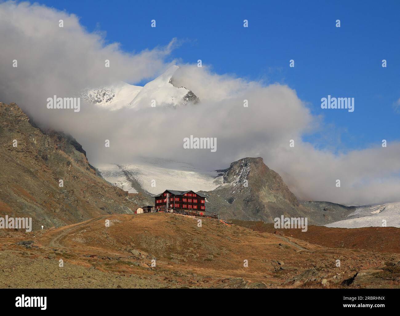 Zermatt strahlhorn hi-res stock photography and images - Alamy