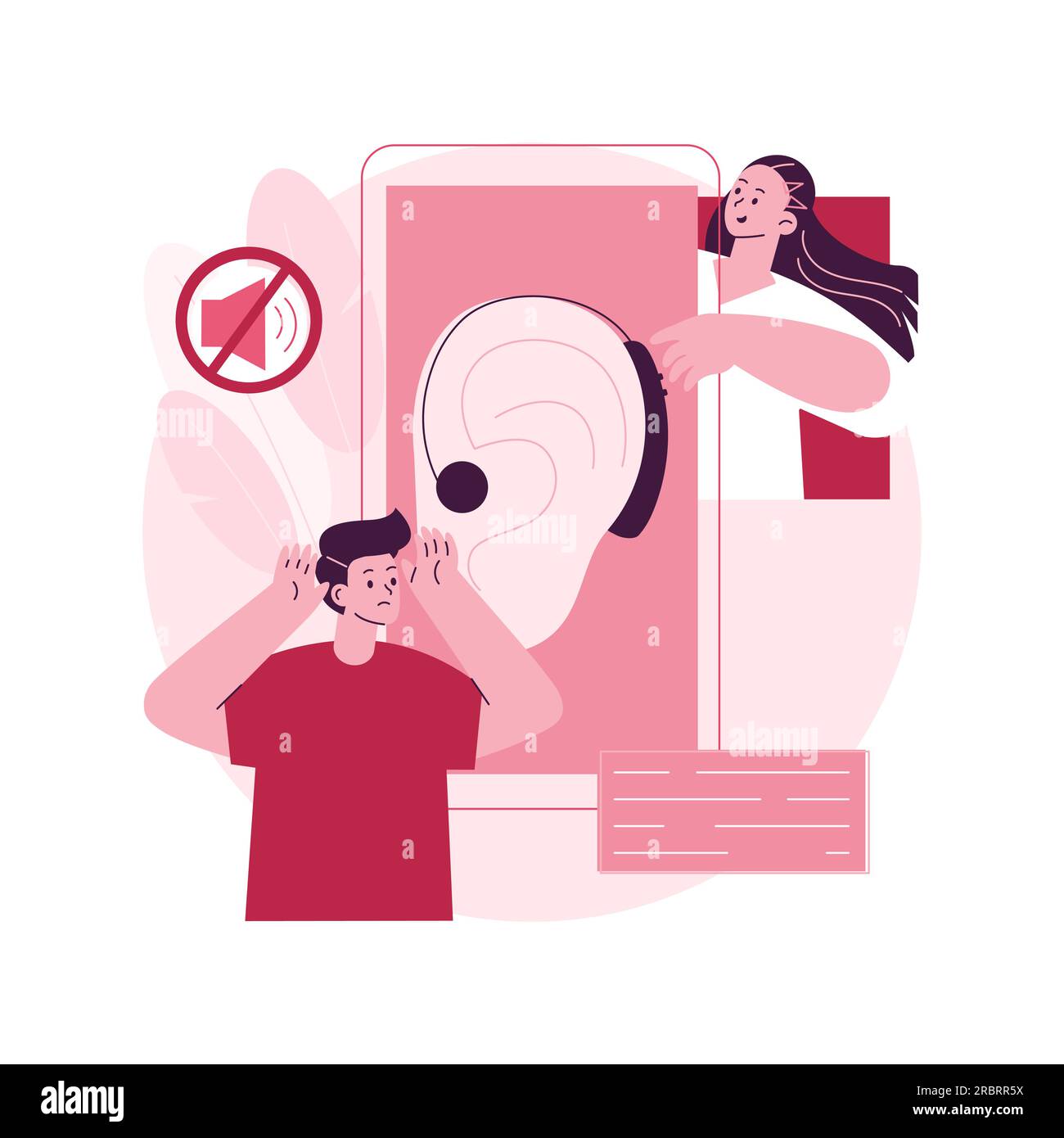 Deaf child Stock Vector Images Alamy