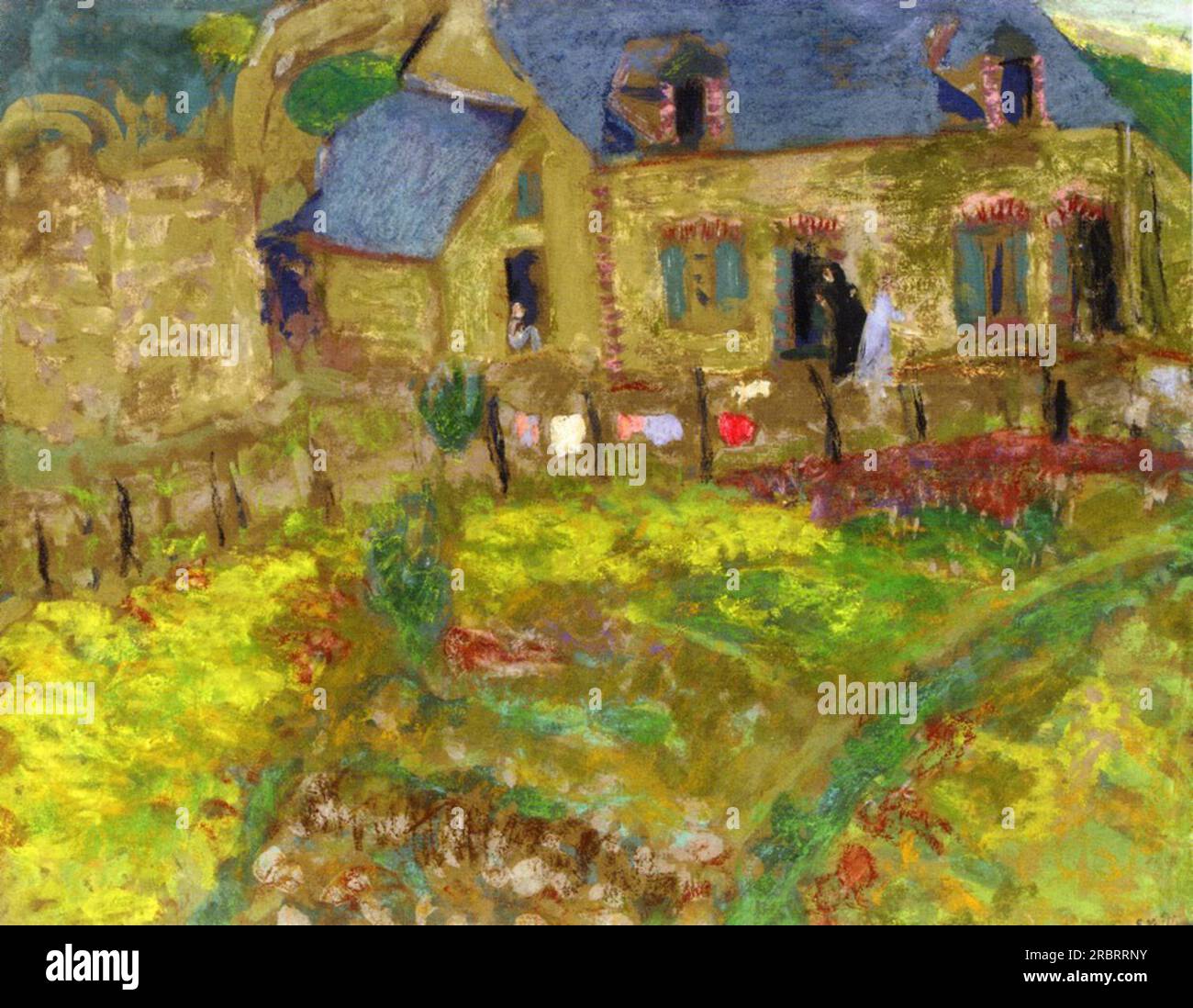 Breton House 1909 by Edouard Vuillard Stock Photo Alamy