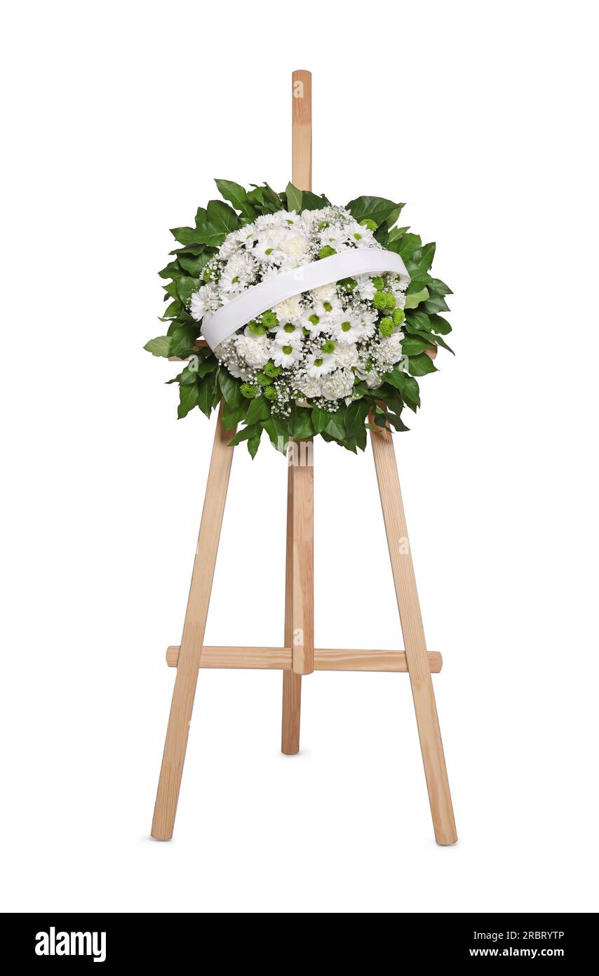 195 Funeral Wreath Stand Stock Photos, High-Res Pictures, and Images -  Getty Images