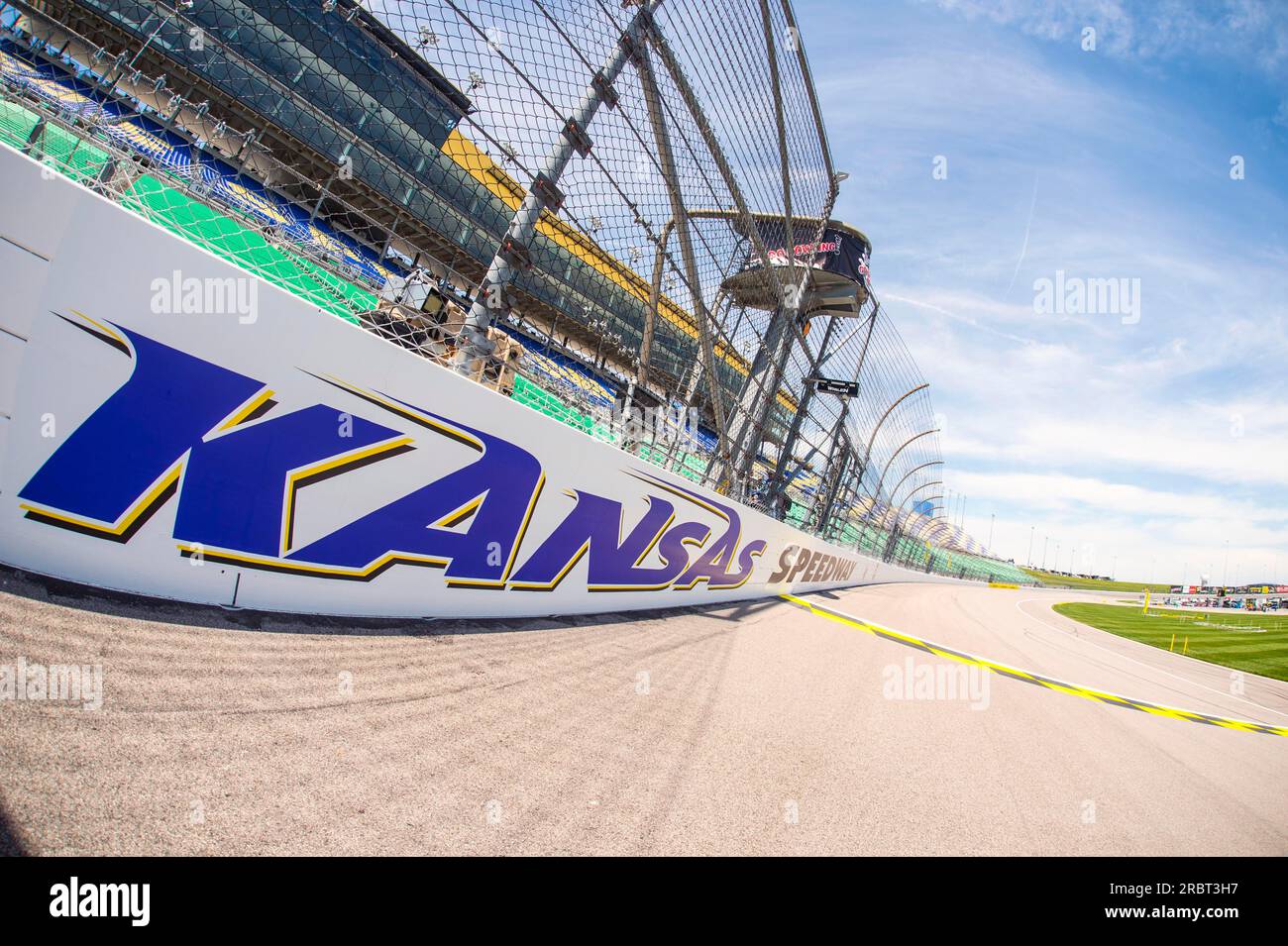 Kansas City, KS, May 07, 2016: A general view of Kansas Speedway during the GoBowling 400 weekend at the Kansas Speedway in Kansas City, KS Stock Photo