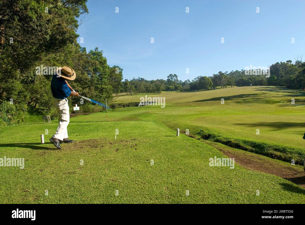 Playing golf at Kodaikanal golf Course is 6426 yards wide 18 hole in