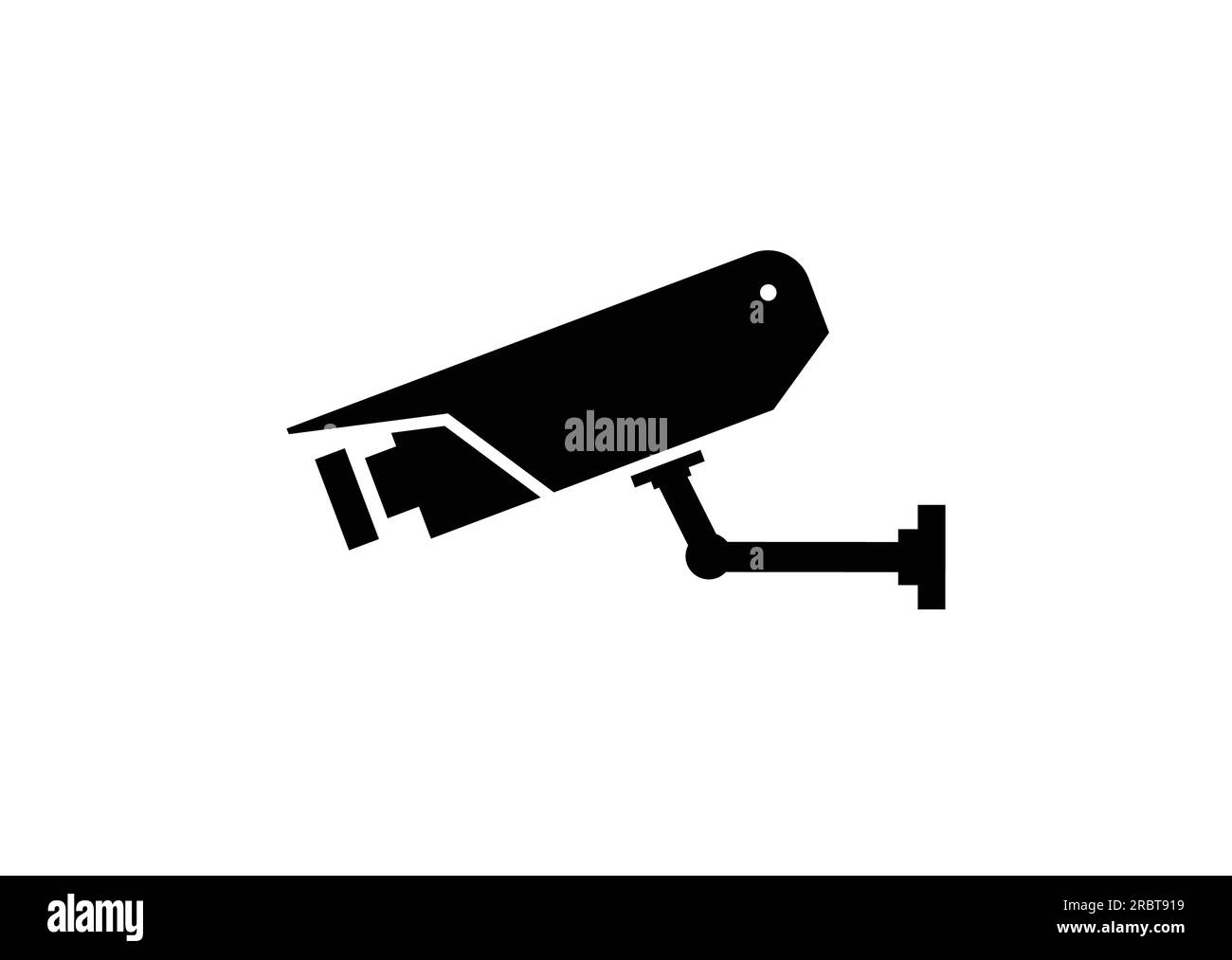 classic simple cctv security surveillance camera icon sign symbol