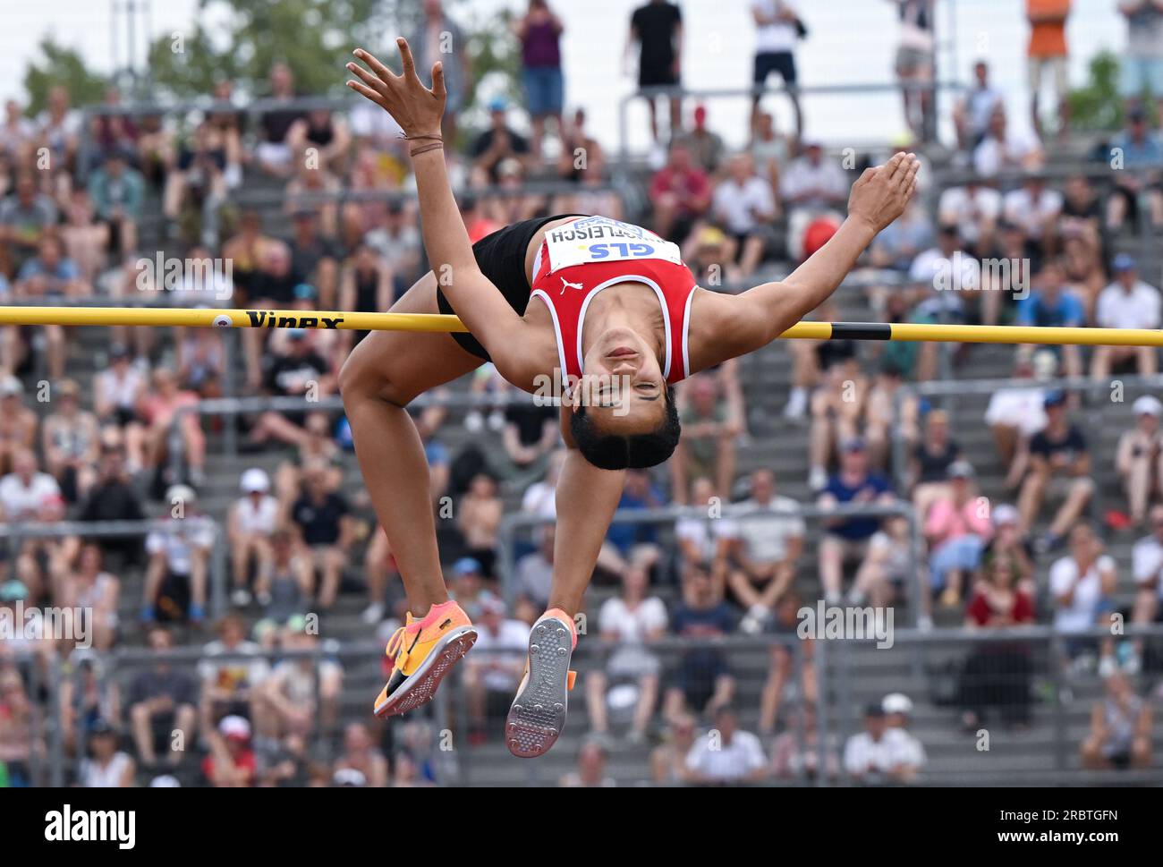 Kassel, Germany. 09th July, 2023. Athletics: German Championships at ...