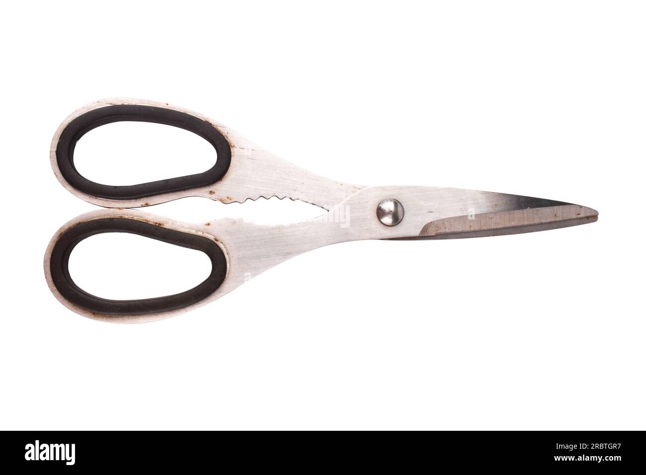 scissors isolated on white background. Stock Photo