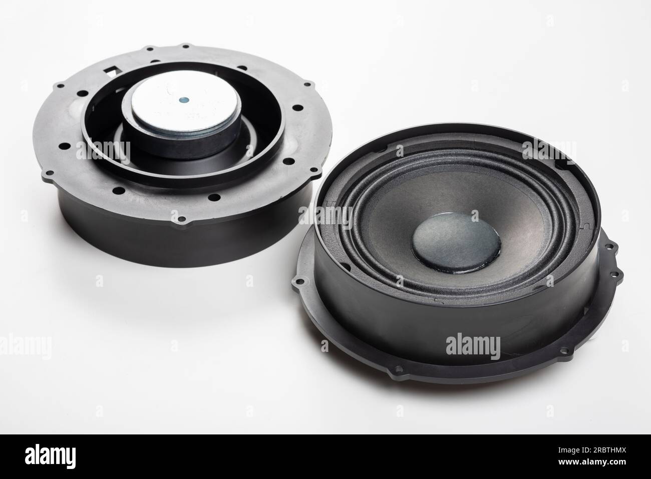 Car speaker with spacer. The spacer used to install car speaker to