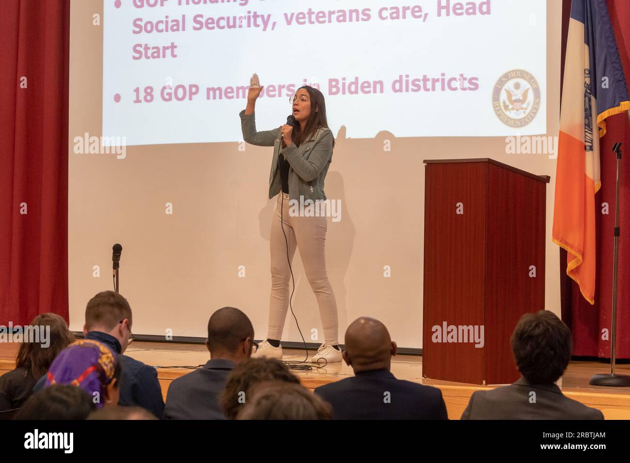 New York, United States. 26th May, 2023. U.S. Representative Alexandria