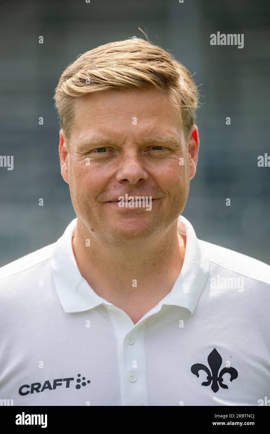 Darmstadt, Germany. 10th July, 2023. Team doctor Dr. Philip Jessen of ...