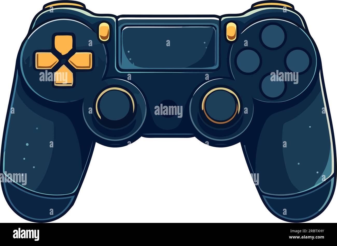 Modern joystick icon for video game control Stock Vector Image & Art ...