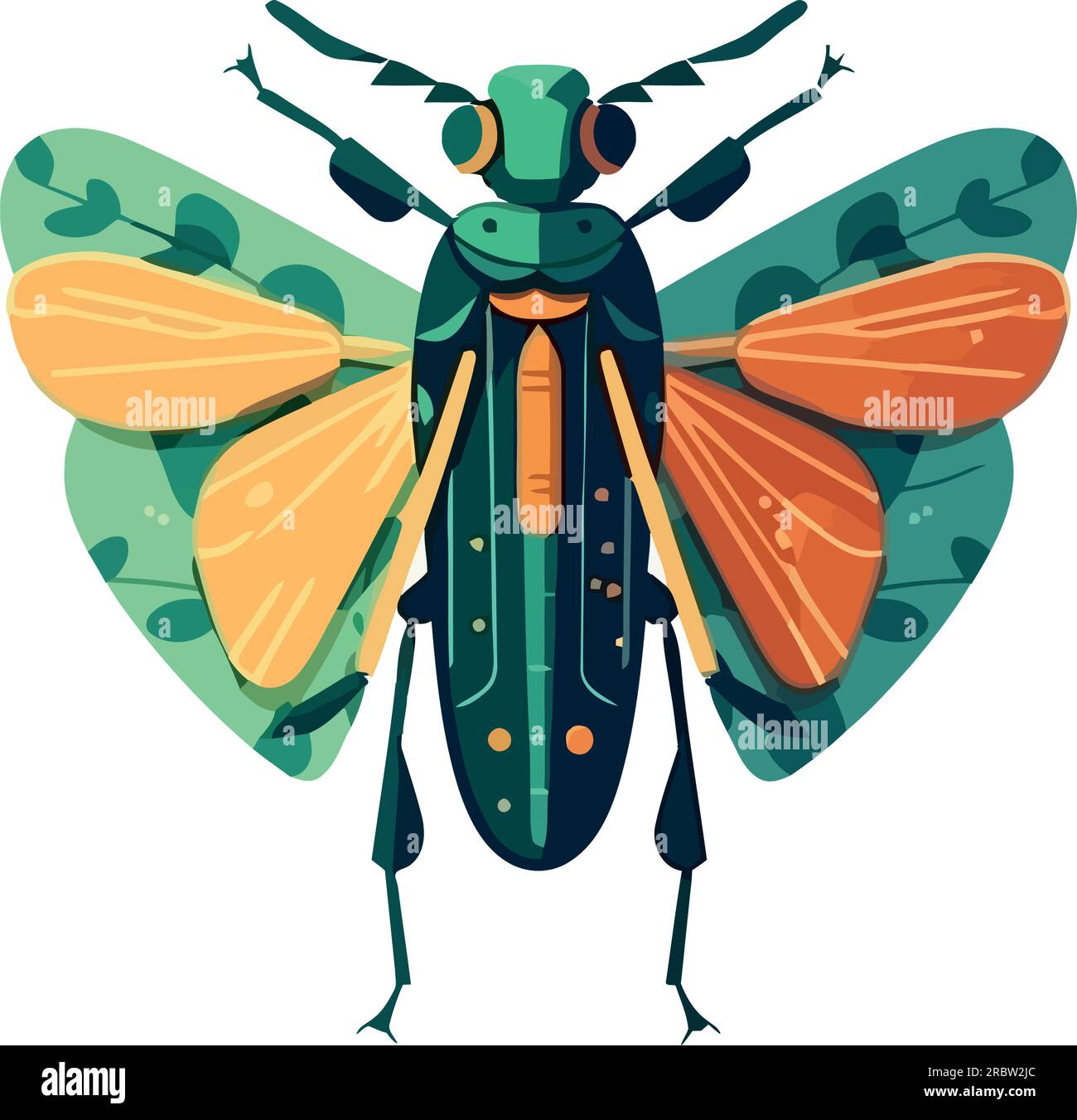 Paper wasp insect Stock Vector Images - Alamy