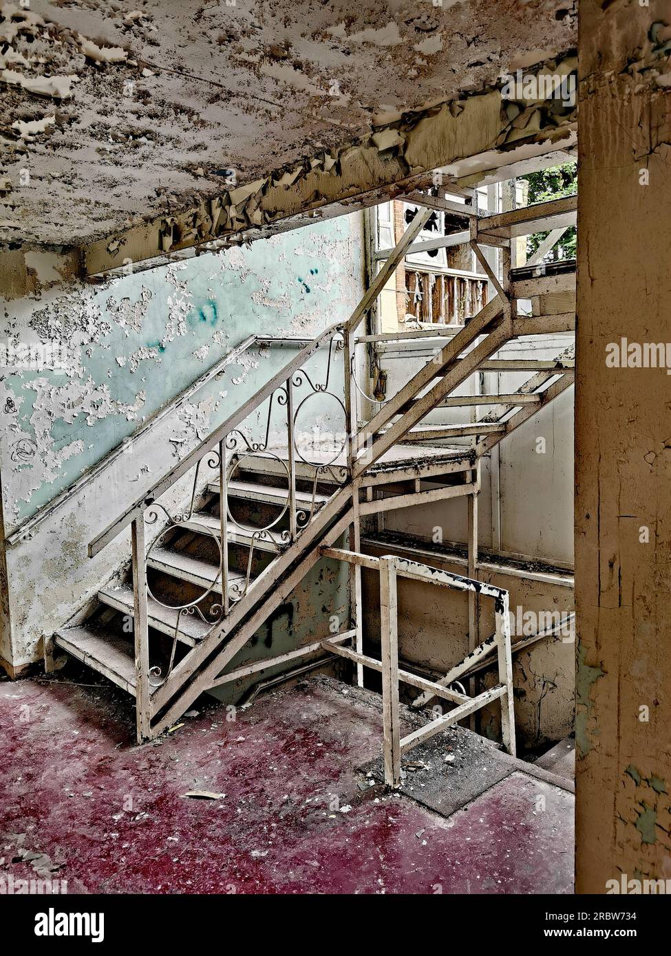 Tim Ripper Building The staircase in the building is relatively in tact BRADFORD, UK. STEP ...