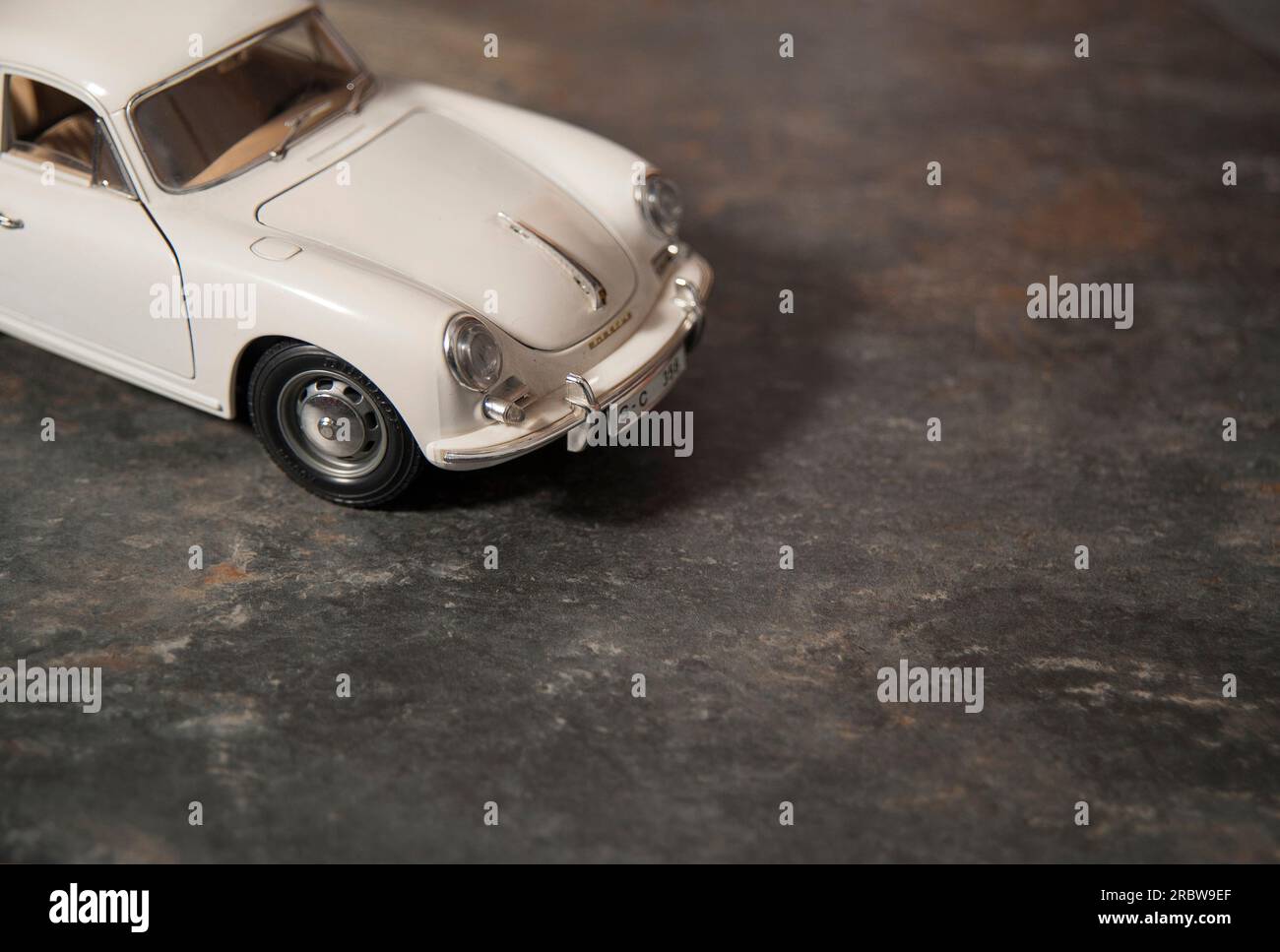 Porsche, model car Stock Photo Alamy