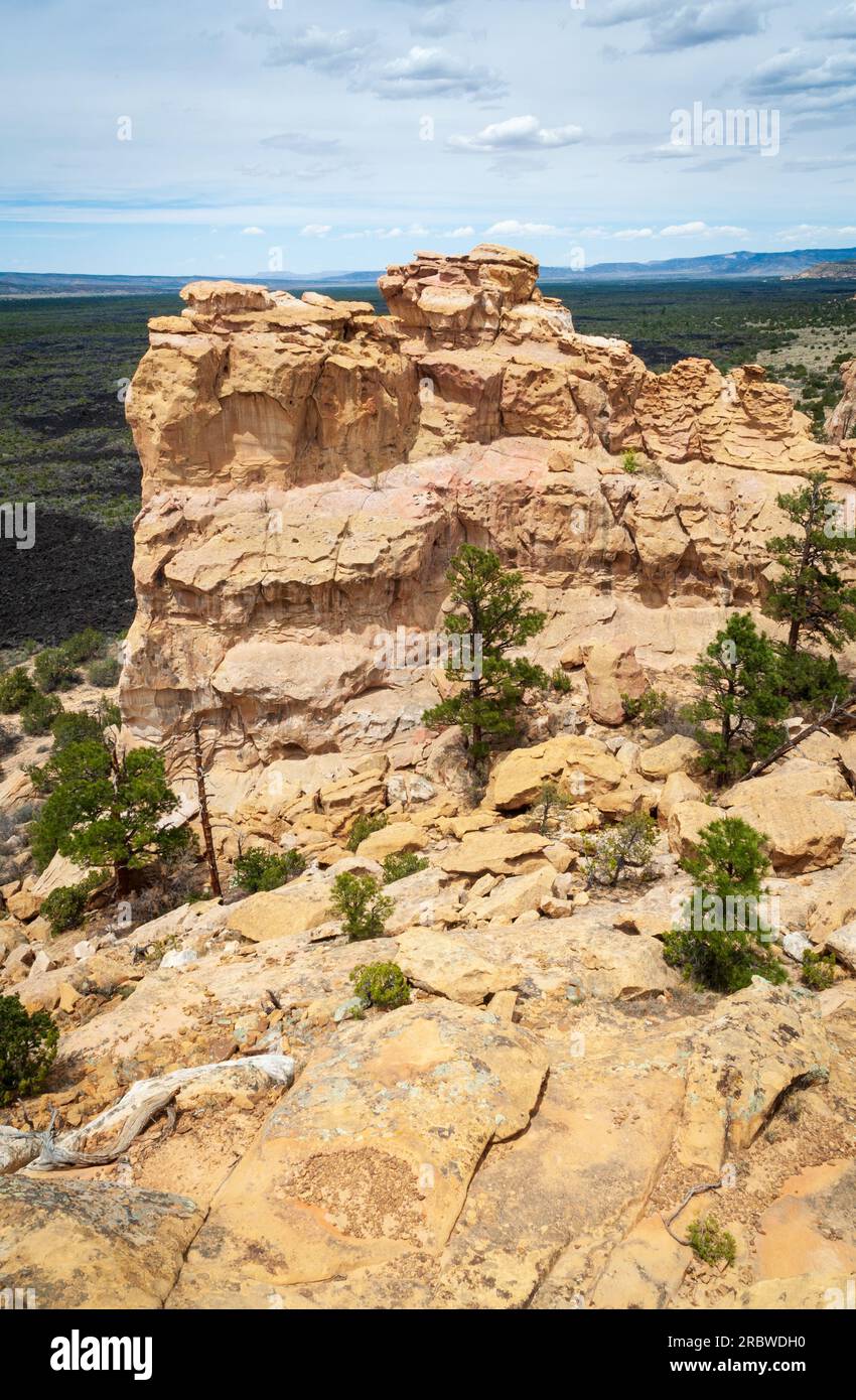 El Malpais National Monument in western New Mexico Stock Photo Alamy