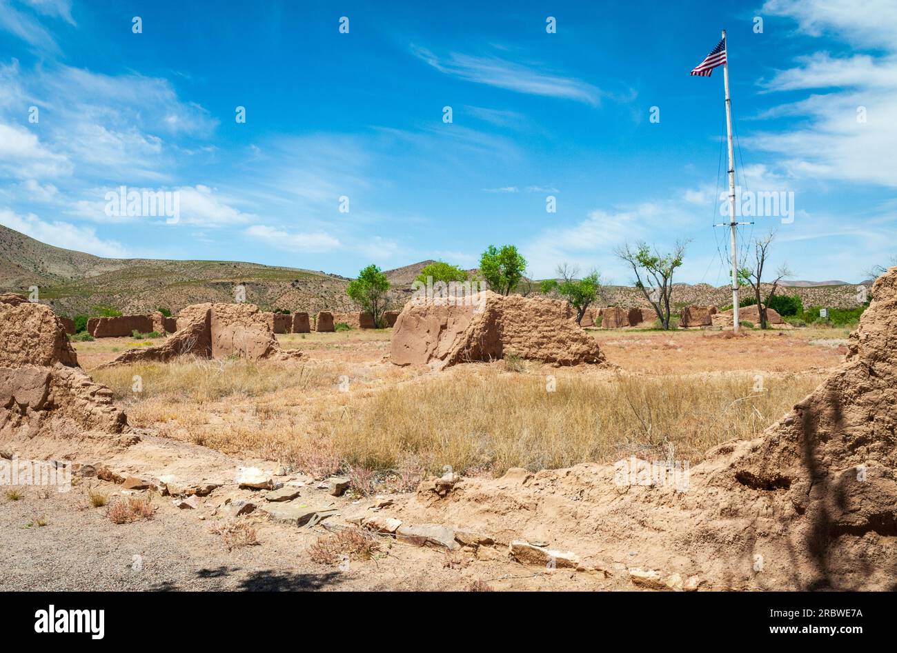 Fort Selden State Monument, Museum in Radium Springs, New Mexico Stock Photo Alamy