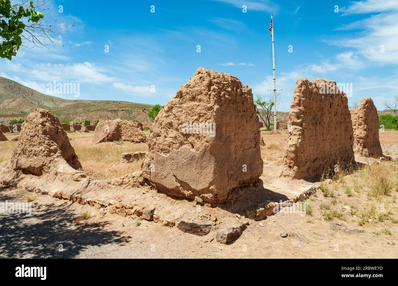 Fort Selden State Monument, Museum in Radium Springs, New Mexico Stock Photo Alamy