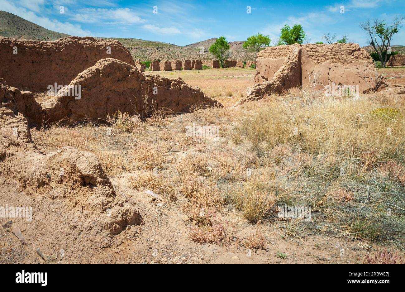 Fort Selden State Monument, Museum in Radium Springs, New Mexico Stock