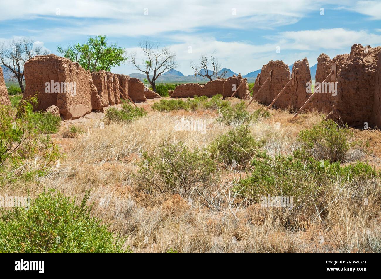 Fort Selden State Monument, Museum in Radium Springs, New Mexico Stock Photo Alamy