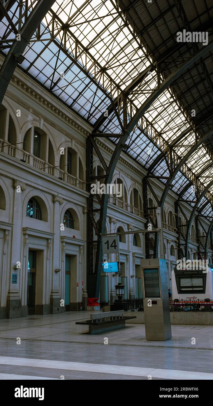 Europe, Spain, Barcelona, Estación de Francia France Station Rail Stock
