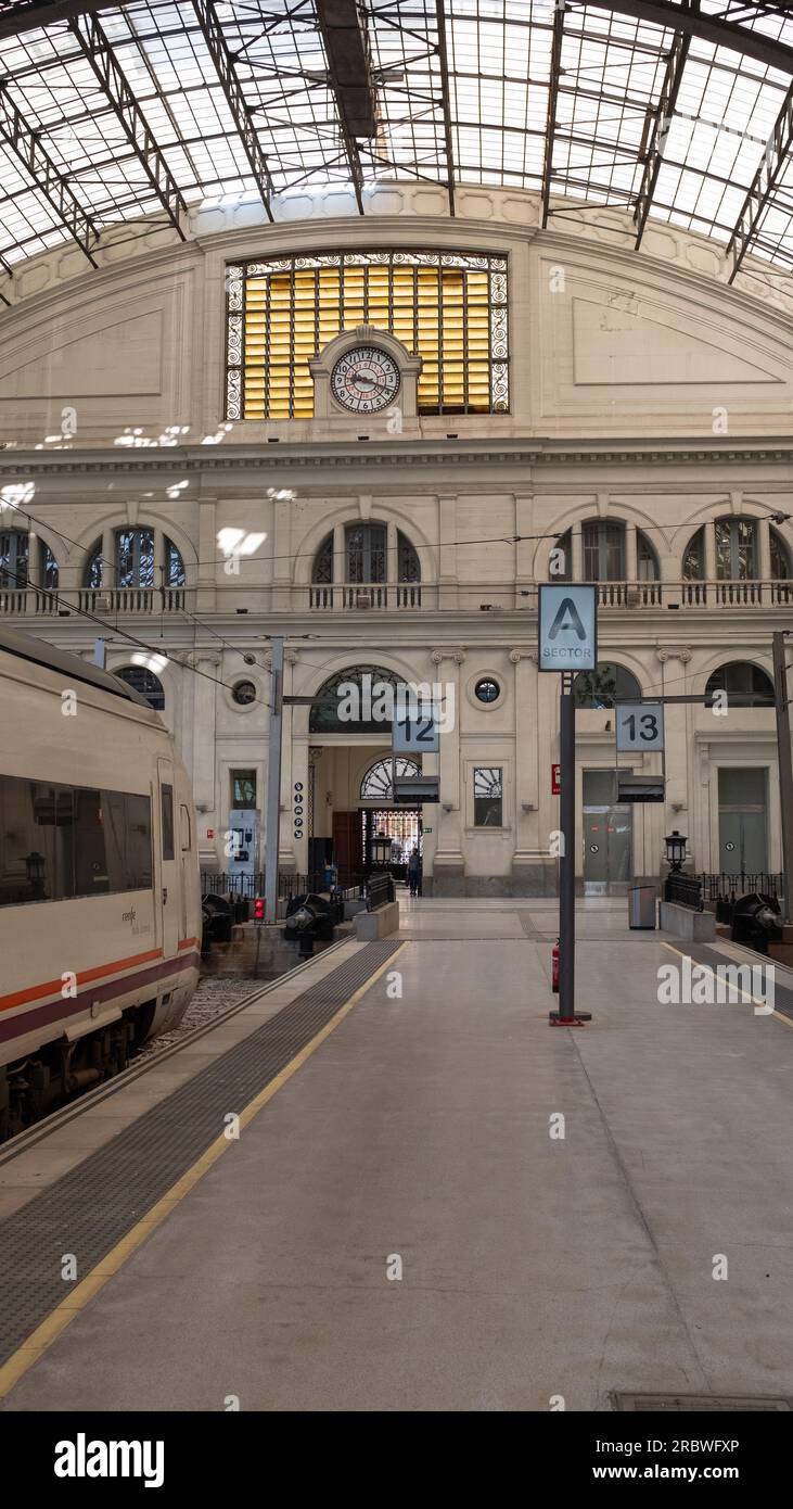 Europe, Spain, Barcelona, Estación de Francia France Station Rail Stock