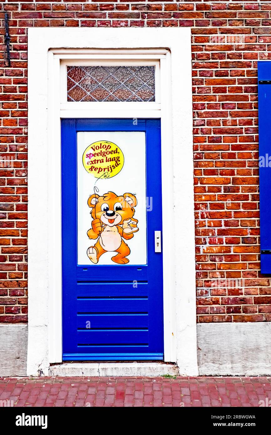 Arcen (Netherlands): House Entrance; Arcen (Niederlande): Hauseingang Stock Photo