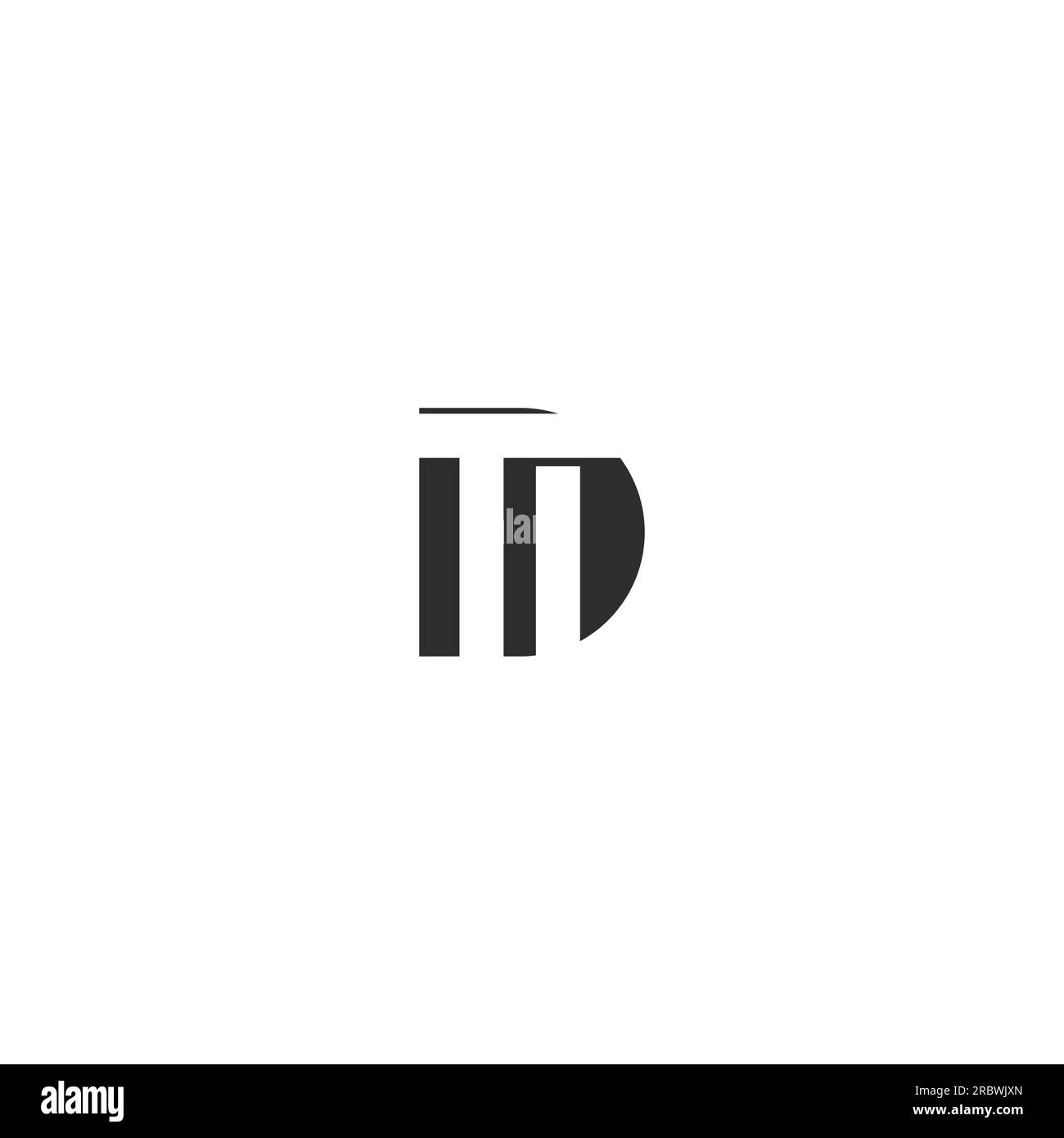 Td icons stock vector images alamy