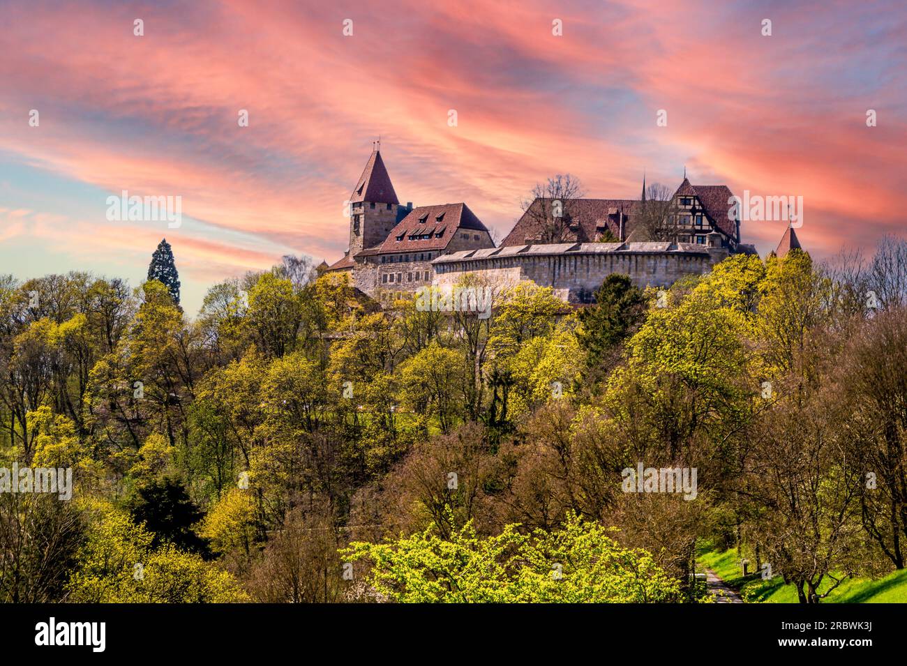 Veste Coburg in Bavaria Germany Stock Photo