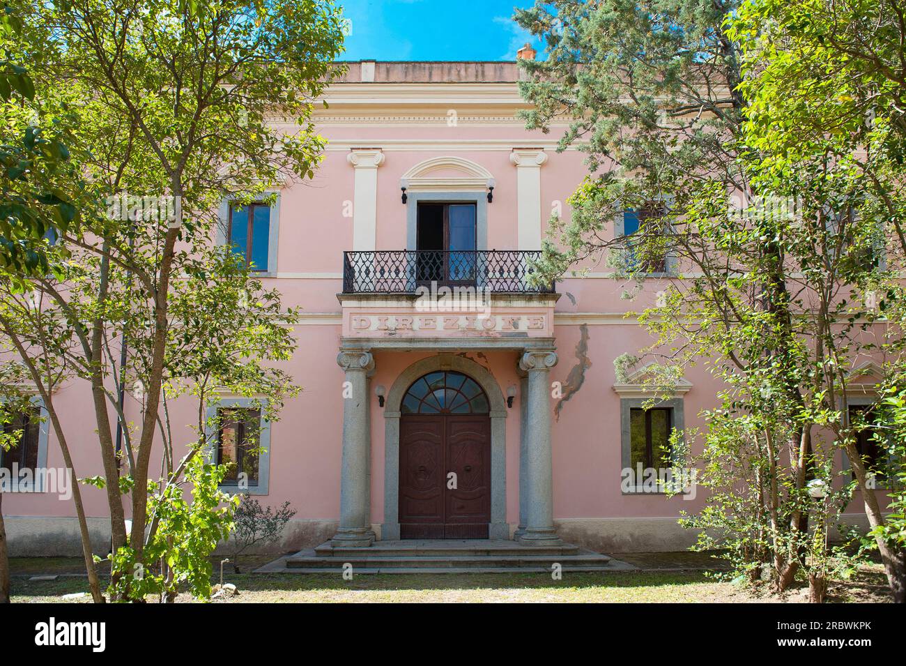 Former Penal Colony (Ex Colonia Penale), Castiadas, Sardinia, Italy, Europe Stock Photo