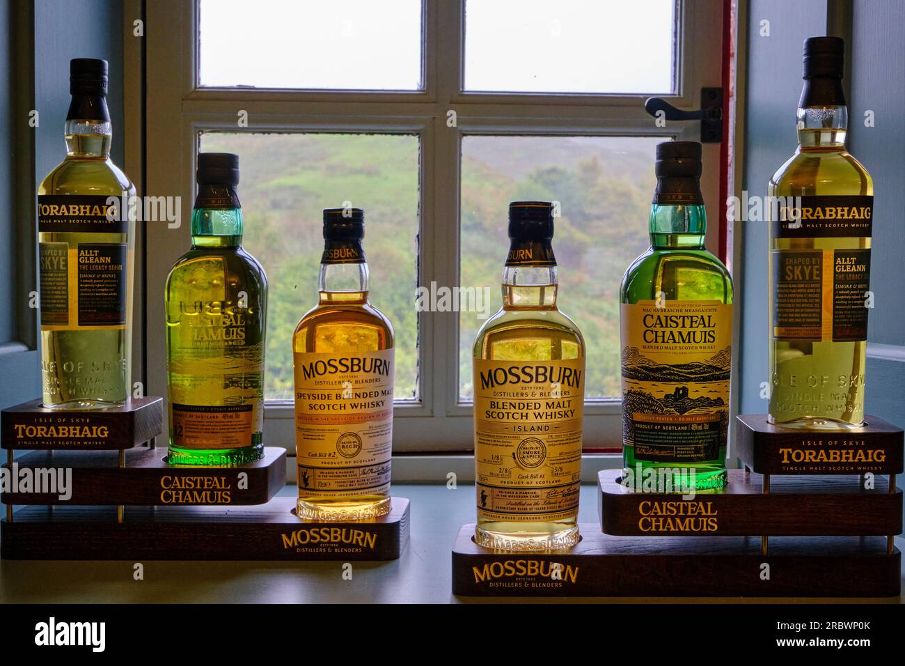 United Kingdom, Scotland, Isle of Skye, Teangue, Torabhaig Whiskey Distillery Stock Photo