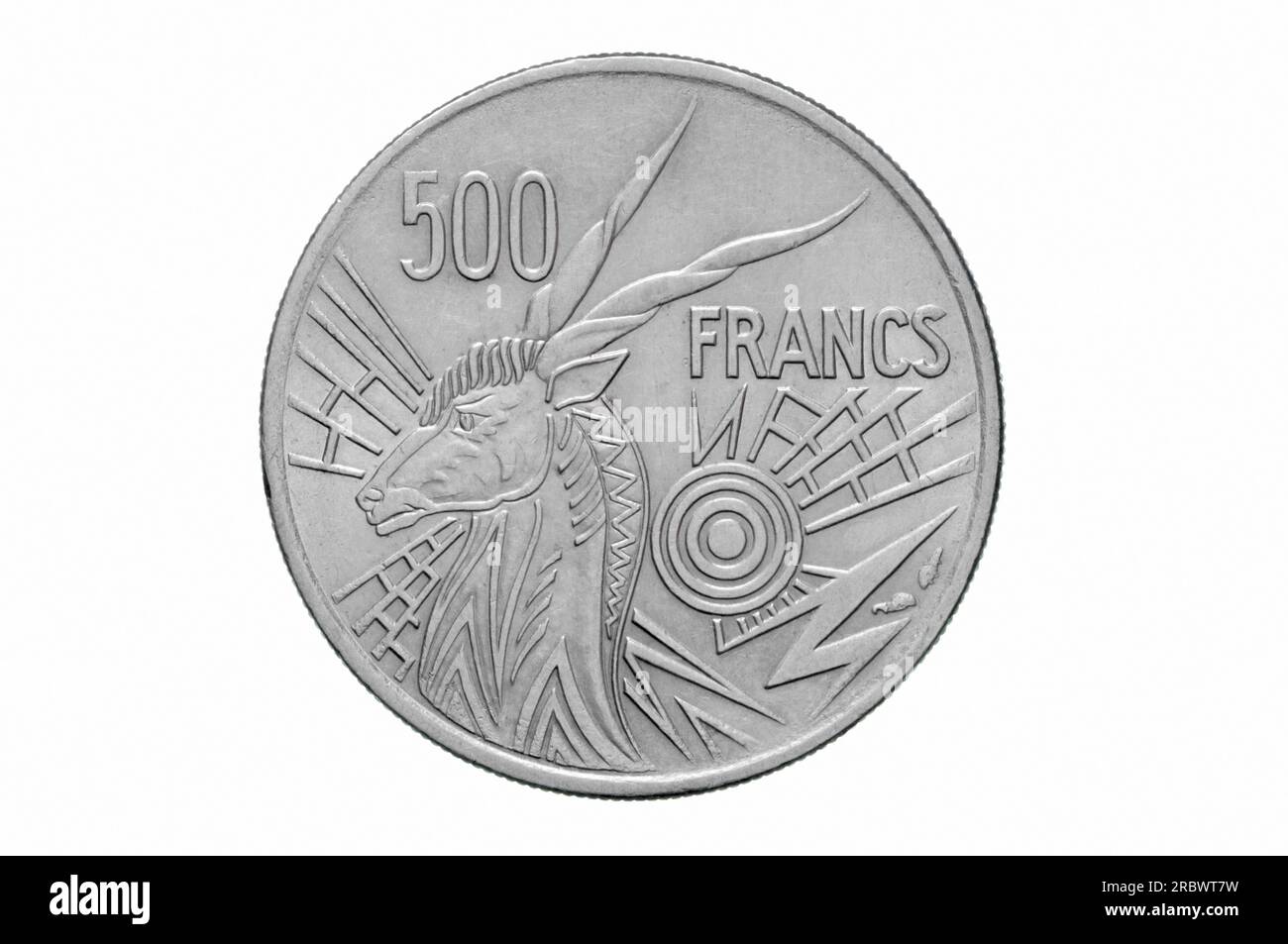 Central African States, 500 Francs Stock Photo