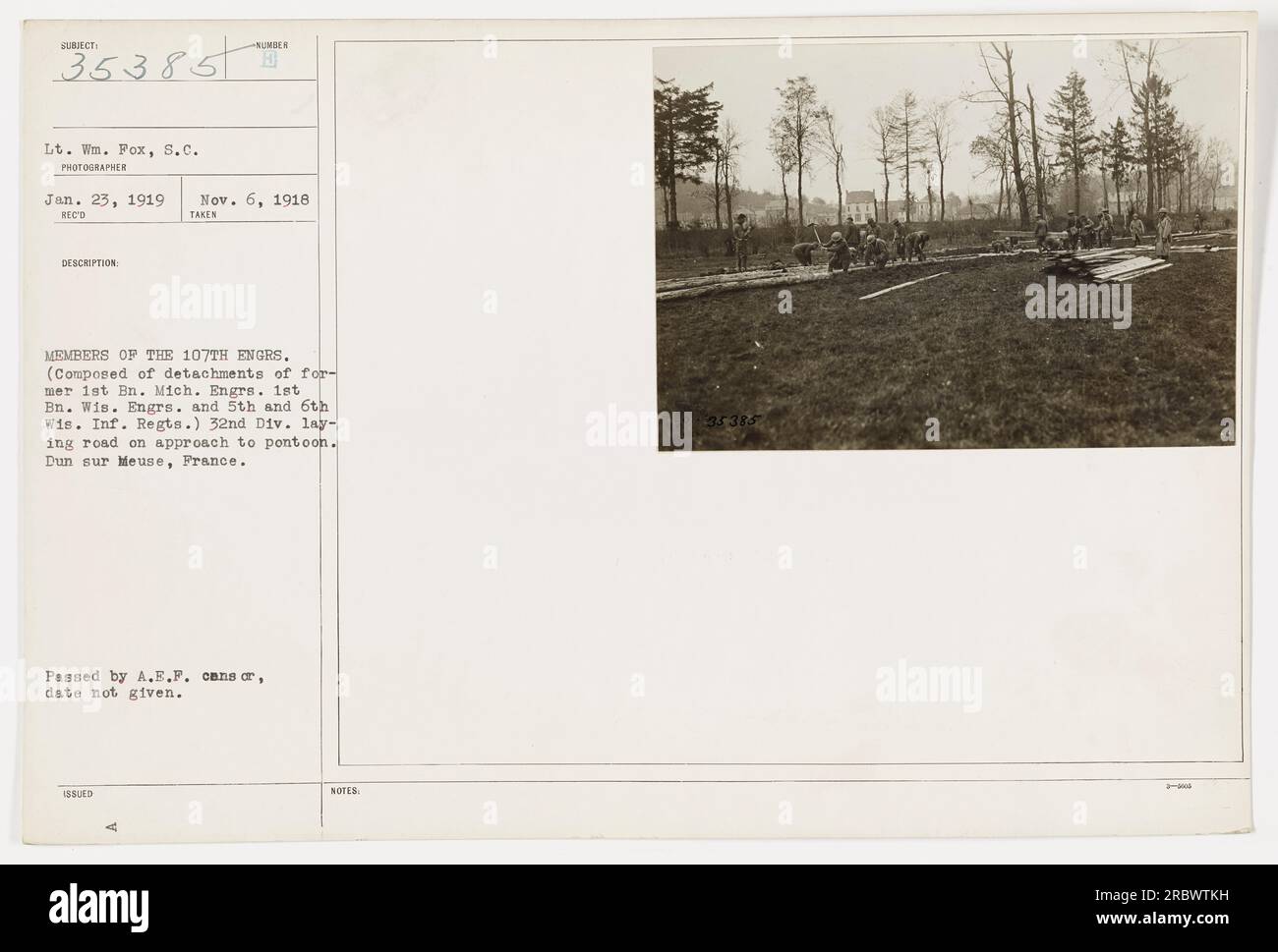 American soldiers from the 107th Engineers, a unit composed of former ...