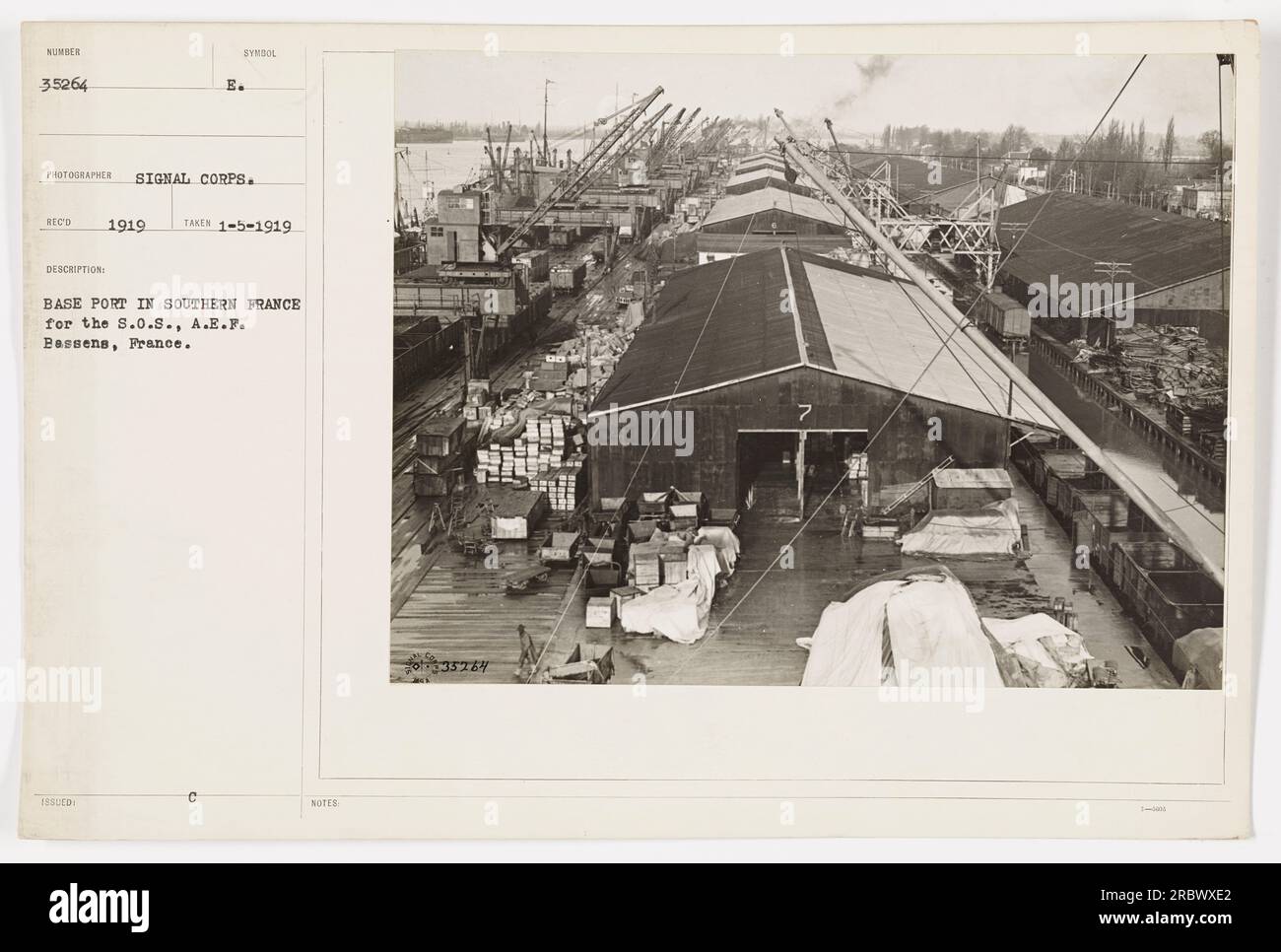 Soldiers unloading equipment from a military truck in Passens, France ...