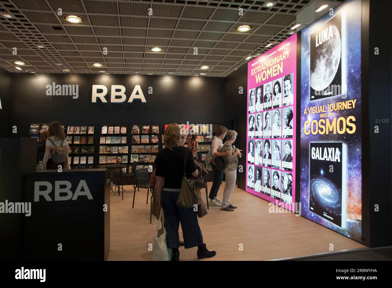 RBA, Frankfurter Buchmesse, Frankfurt Book Fair, Frankfurt, Hesse, Germany, Europe Stock Photo