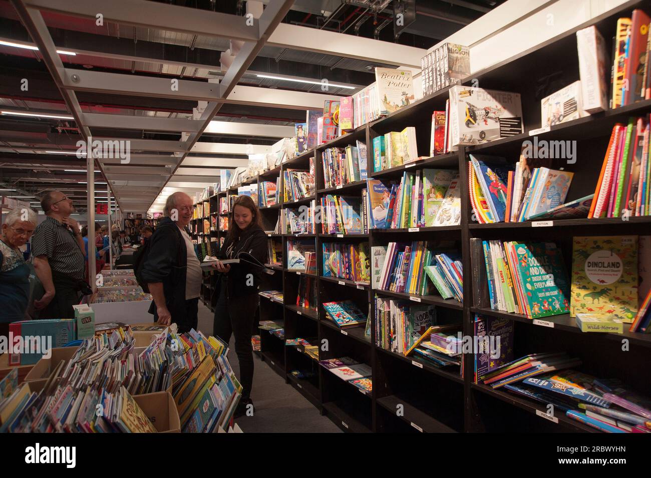 Frankfurter Buchmesse, Frankfurt Book Fair, Frankfurt, Hesse, Germany, Europe Stock Photo