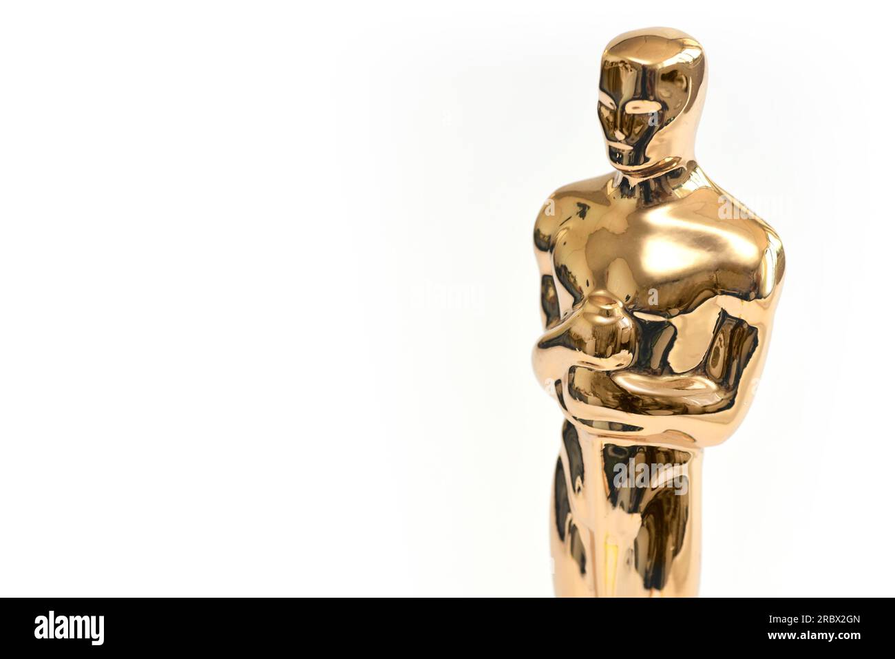 Oscar statuette Stock Photo