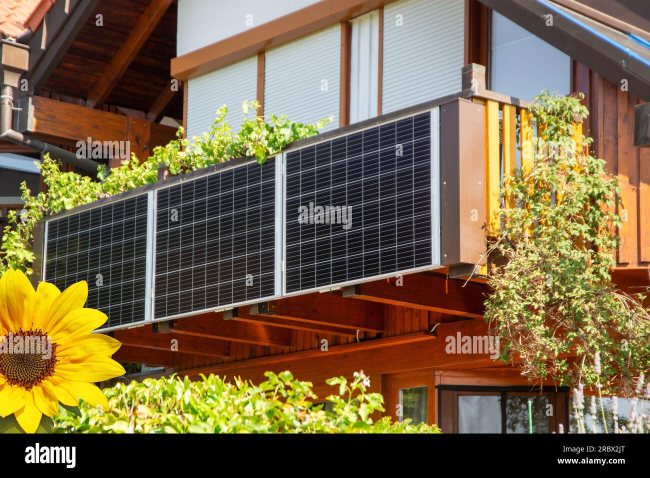 Balcony solar panels hi-res stock photography and images - Alamy