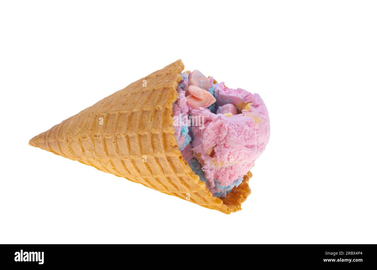 ice cream isolated on white background Stock Photo - Alamy