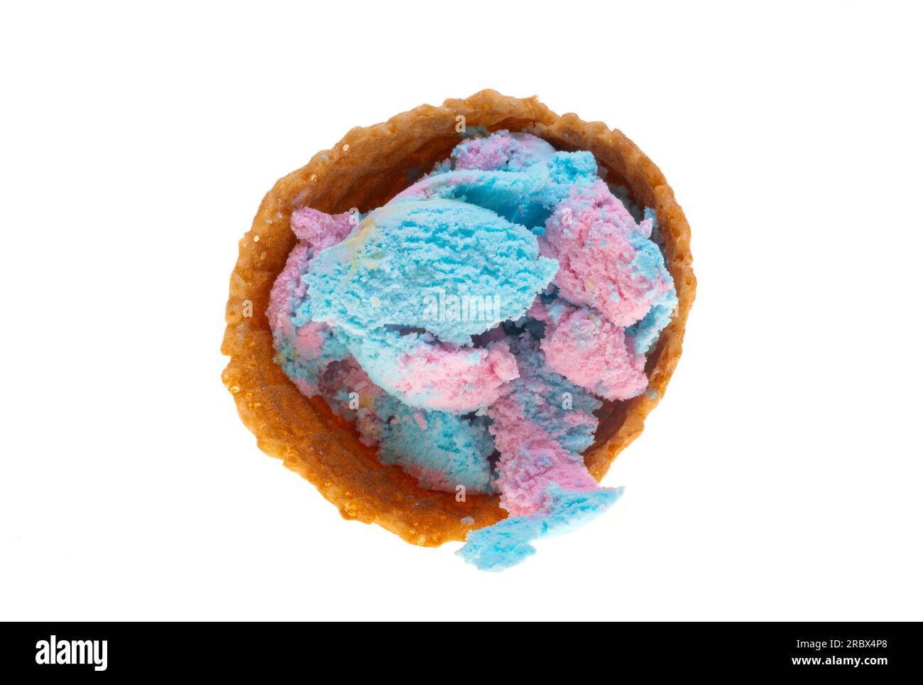 ice cream isolated on white background Stock Photo - Alamy