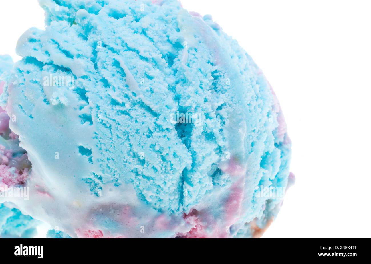 ice cream isolated on white background Stock Photo - Alamy