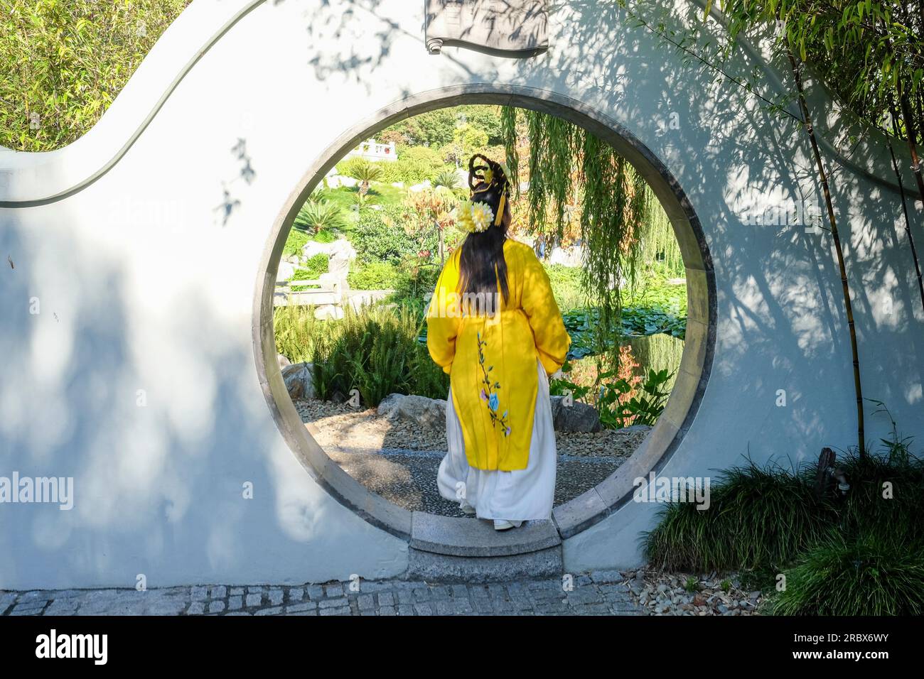 Chinese garden of friendship Stock Photo Alamy