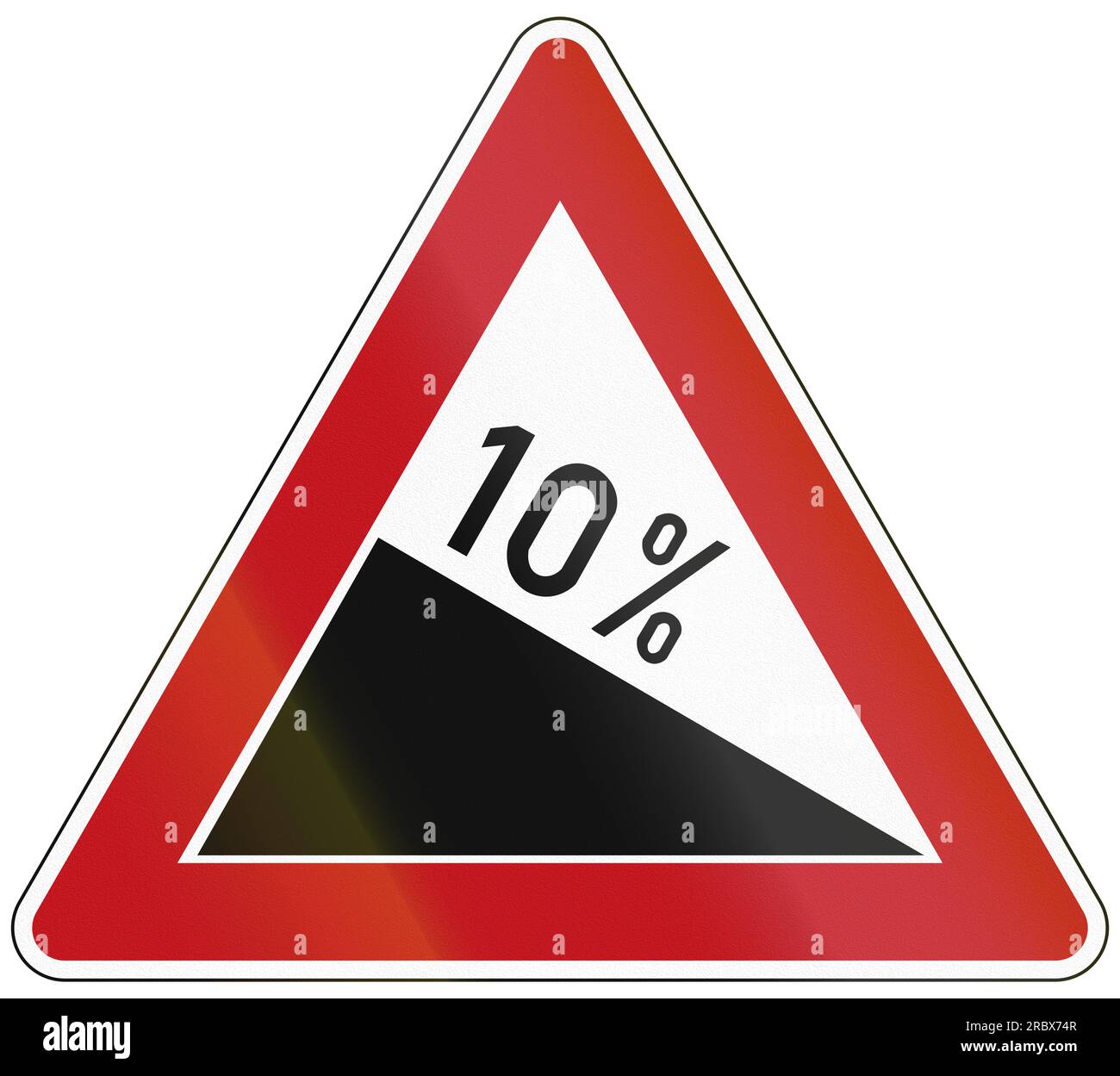 german-warning-sign-about-decline-stock-photo-alamy