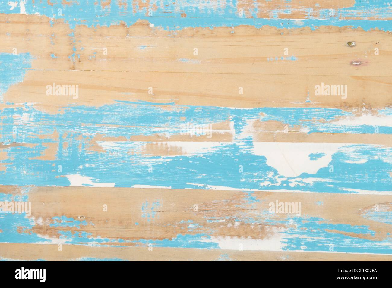 Blue stained rustic wood background. free layer Stock Photo - Alamy