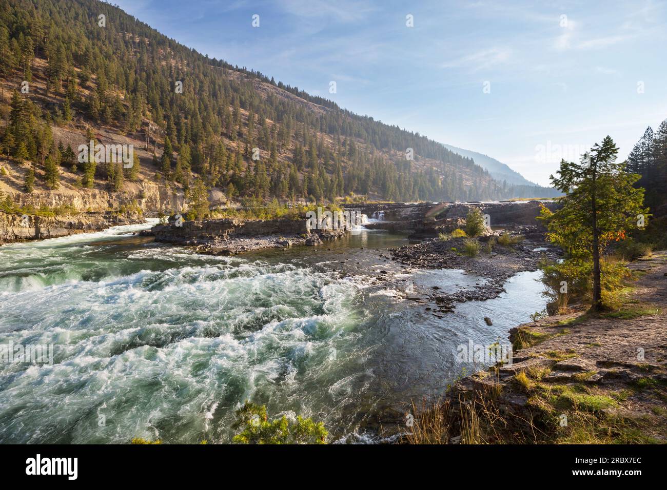 Usa montana libby kootenai river hi-res stock photography and images ...