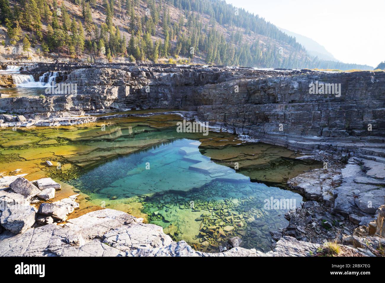 Usa montana libby kootenai river hi-res stock photography and images ...