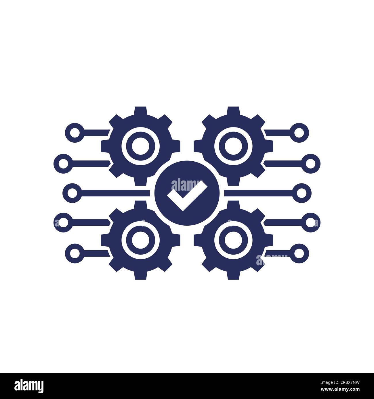 project completion icon on white Stock Vector Image & Art Alamy