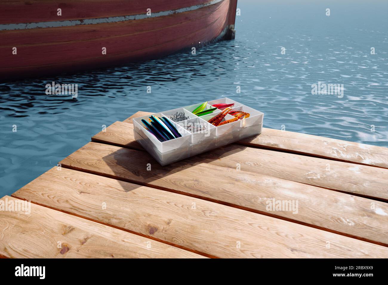 Animation fishing tackle box fish hi-res stock photography and images ...