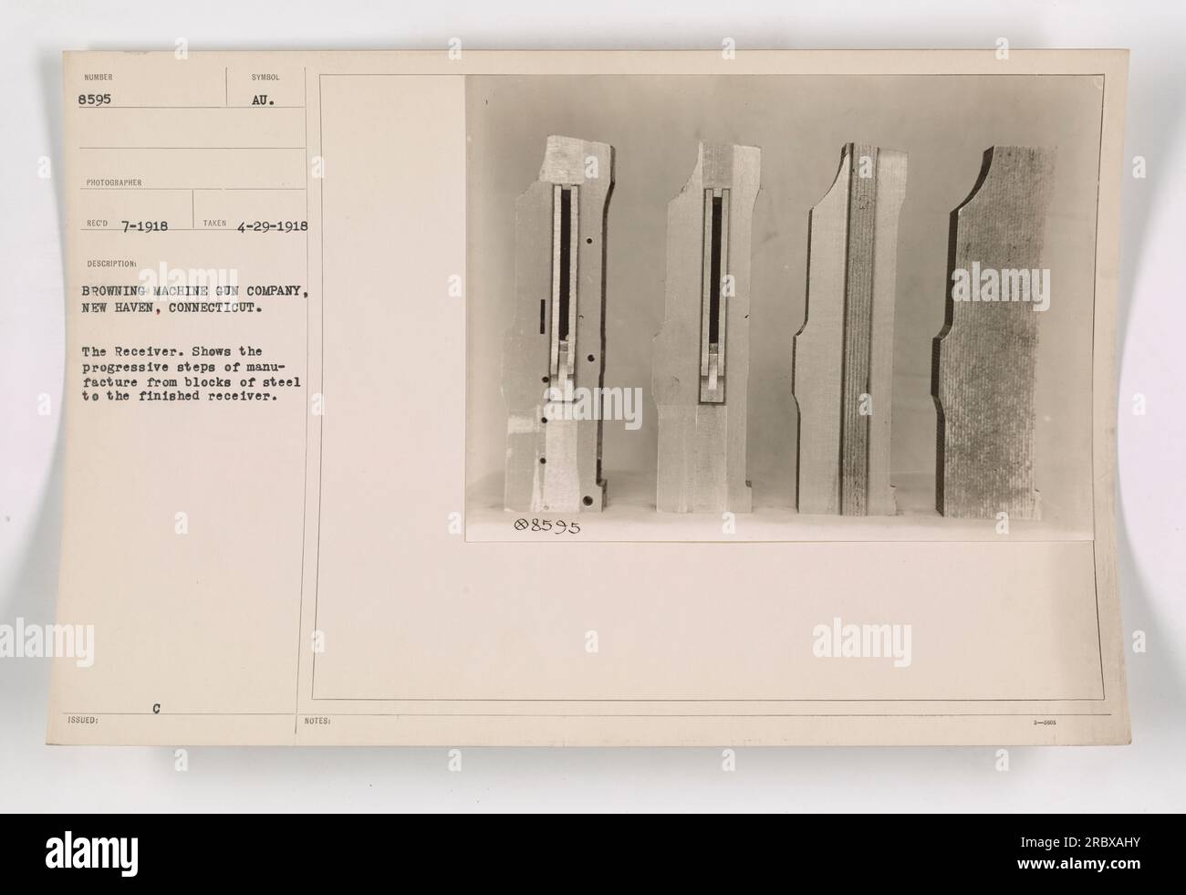 An image showing the manufacturing process of a receiver for the